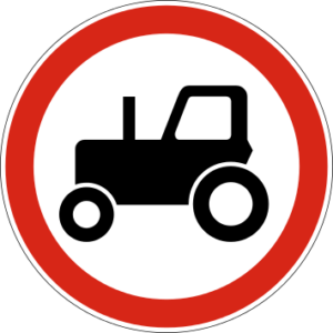 3.6. Движение тракторов запрещено