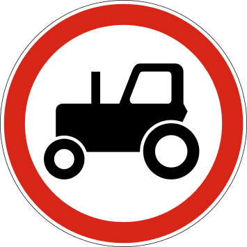 3.6. Движение тракторов запрещено